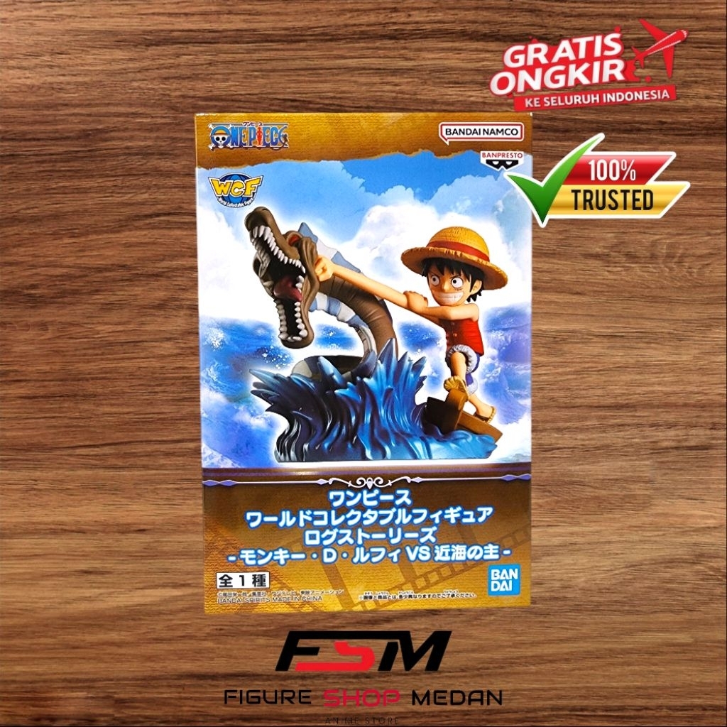 WCF Log Stories Monkey D Luffy Vs Sea King One Piece