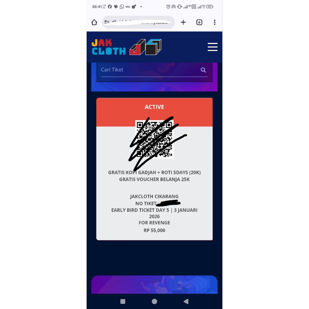 Jakcloth Cikarang 3 Januari 2026 For Revenge (Day 5)
