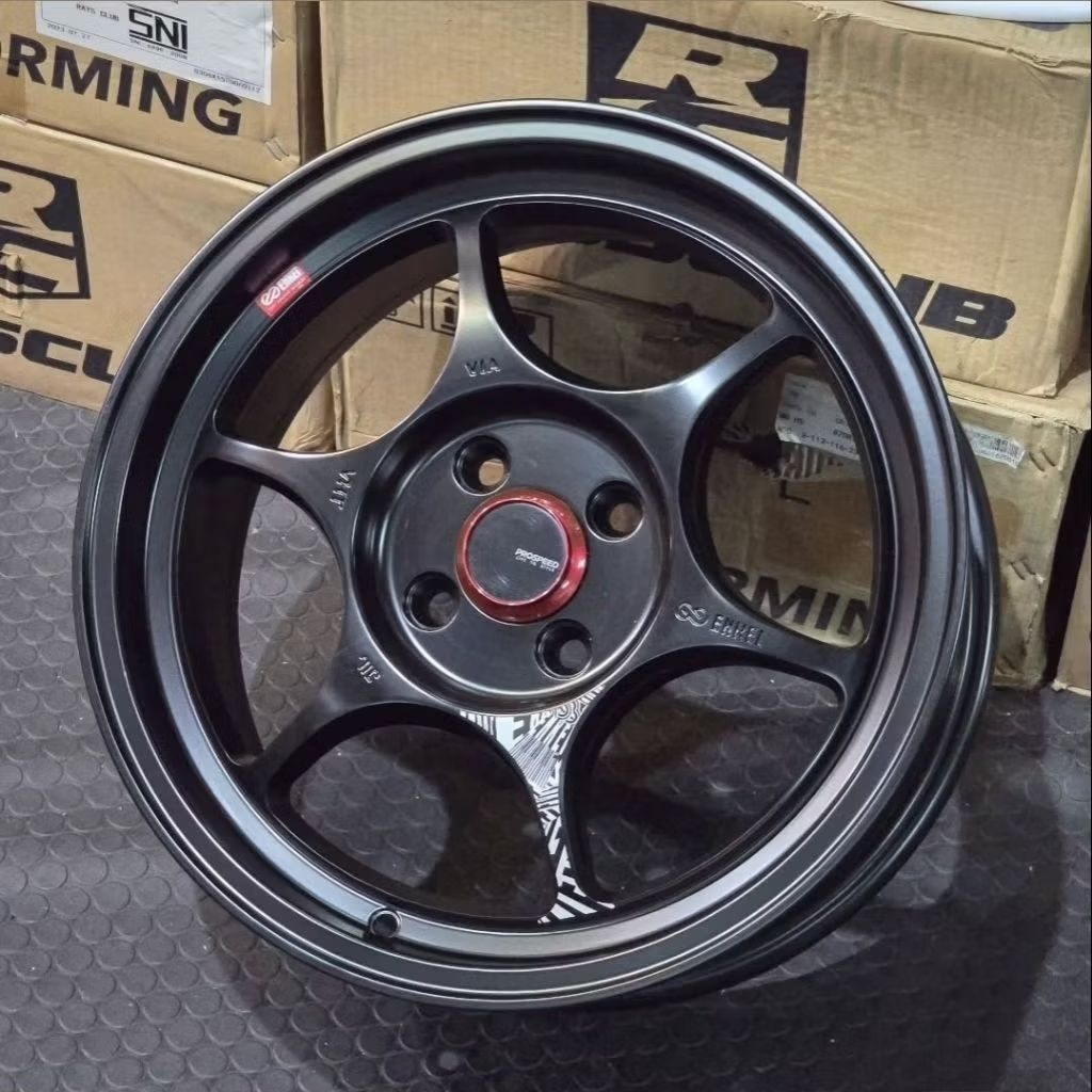 velg mobil ring 16 ENKEI PF FLOW FORMINGLEBAR 7 ET 38 velg racing 16 ignis freed jazz yaris city mob