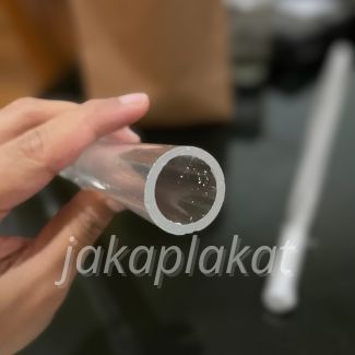 PIPA TABUNG AKRILIK ACRYLIC BENING TRANSPARAN AQUARIUM PANJANG 50 CM