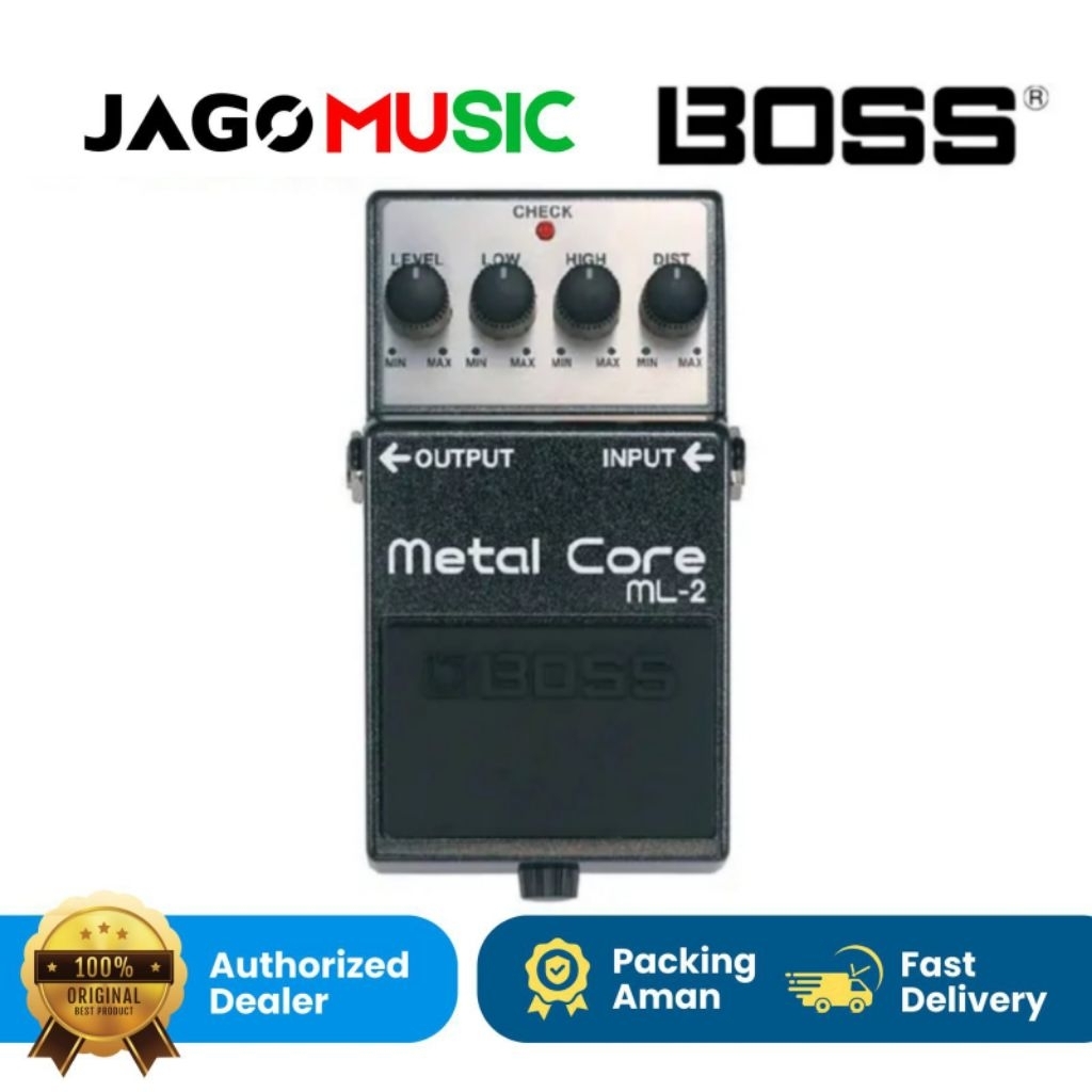 Efek Gitar Effect Guitar Electric Elektrik BOSS Metal Core ML2 Efek Boss ML 2