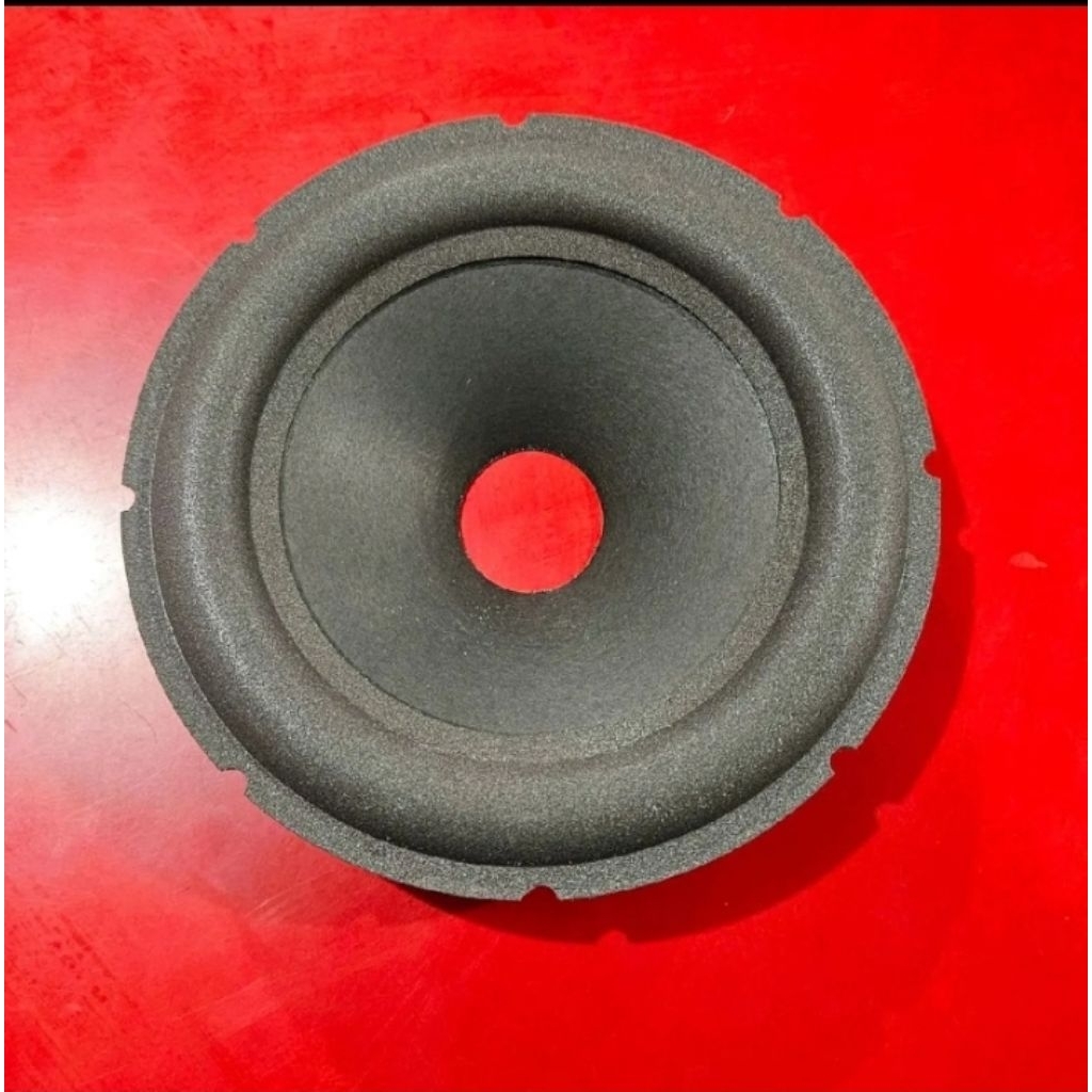 DOP / DAUN SPEAKER POLYTRON ORIGINAL DIAMETER 8IN / 19CM HITAM SPON