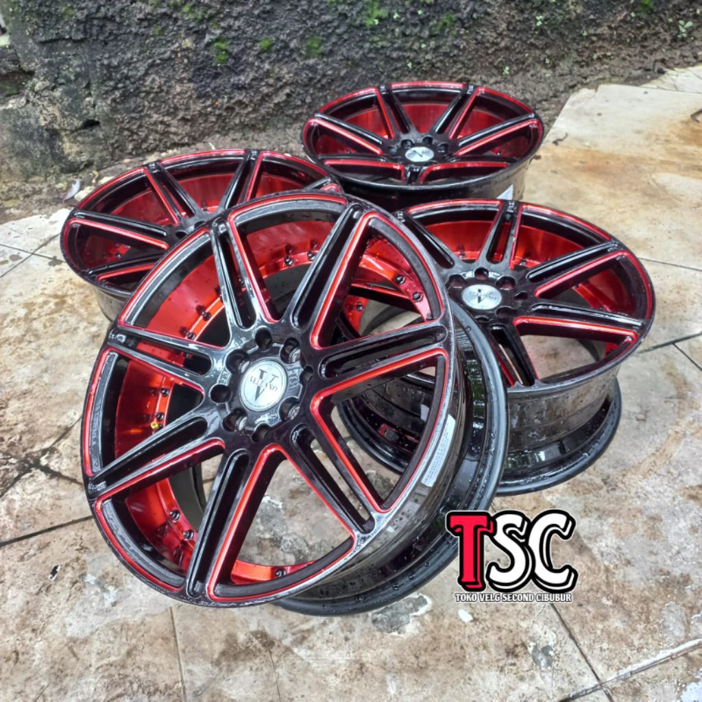 VELG SECOND | VELLANO BY JF LUXURY R17X7,5/8,5 HOLE 8X100-114.3 ET 38/35 VELG ONLY