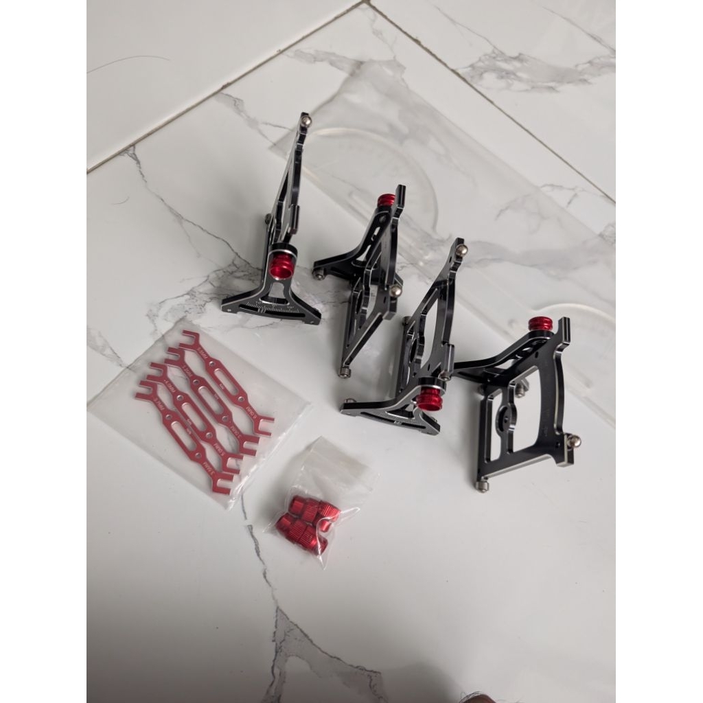 RC Alumunium Alloy Set Up System Adjustment Ruller for RC 1/10 Rally and Touring