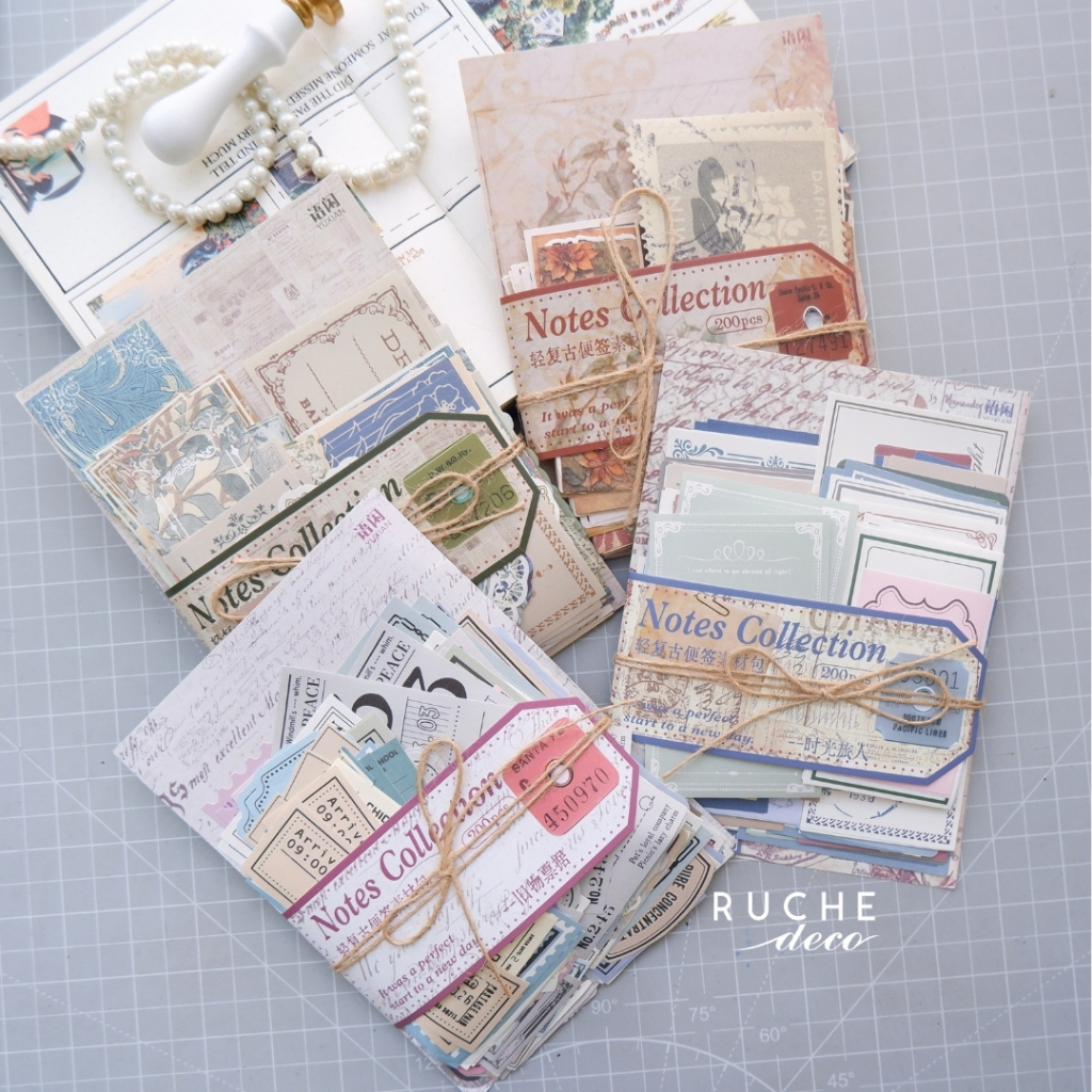 Ruche Deco - Paper Pack -  Retro Note Pack