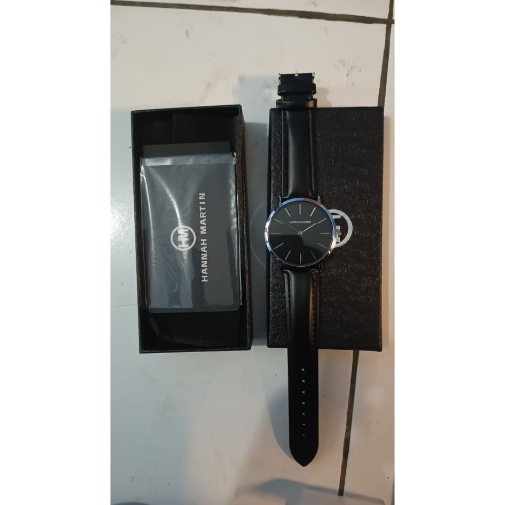 Termurah ori 100% baru jam Hannah Martin jam tangan pria dan wanita