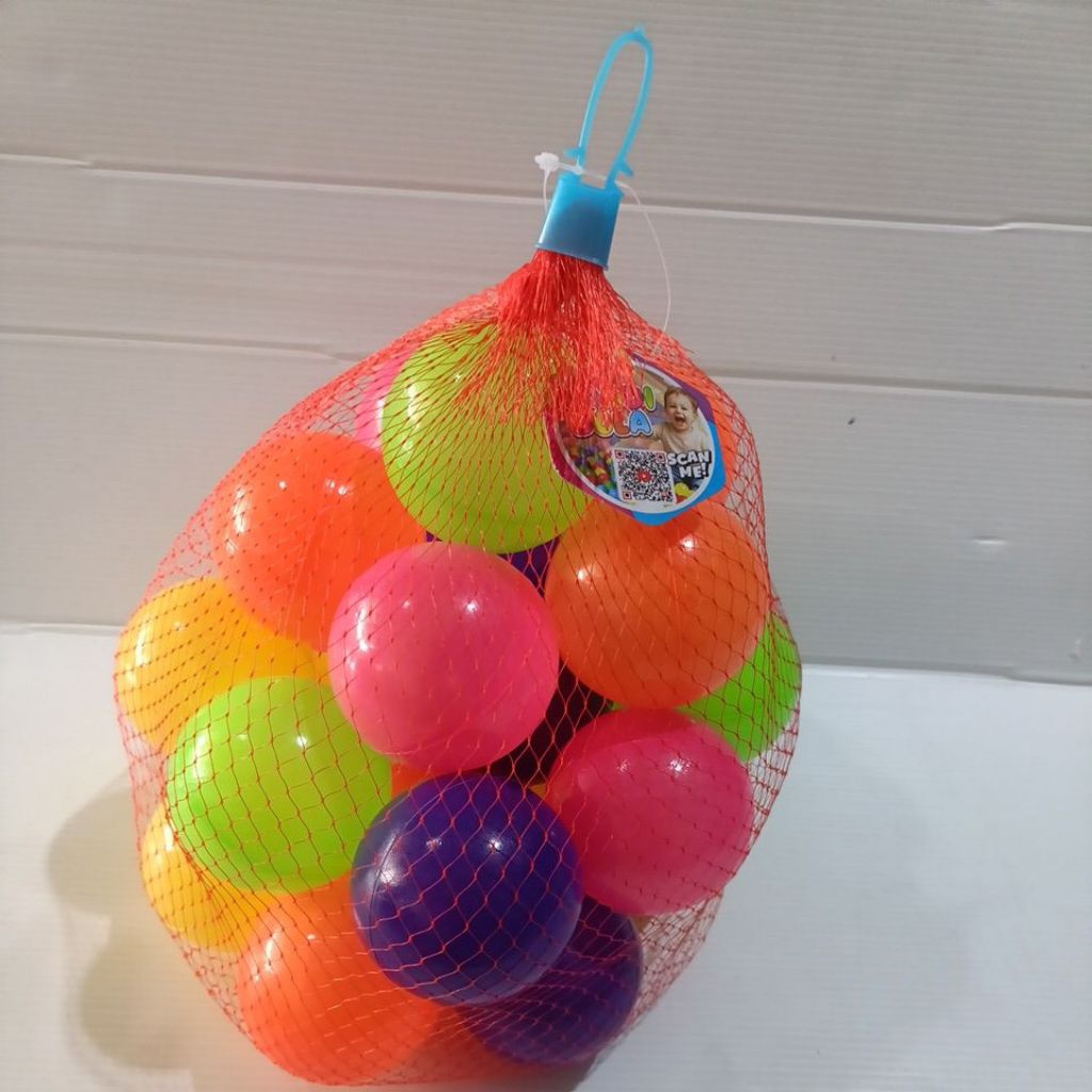[ 25 PCS ] BOLA PLASTIK | MANDI BOLA BOLA ISI 25 PCS  | BOLA KECIL | BOLA WARNA