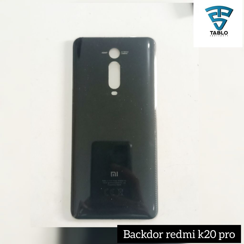 Backdoor tutup belakang redmi k20 pro kw second