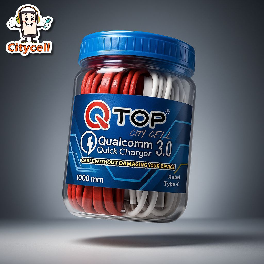[ECER] Kabel Data Qtop type c per psc Kabel Charger Casan Qtop Usb C
