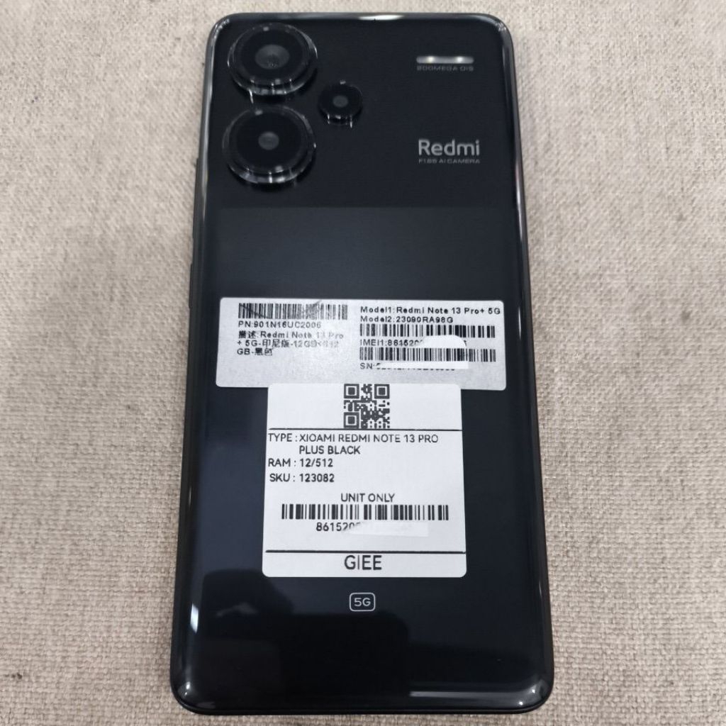 Handphone second normal Xiaomi redmi note 13 pro+ 5G 12+512GB original