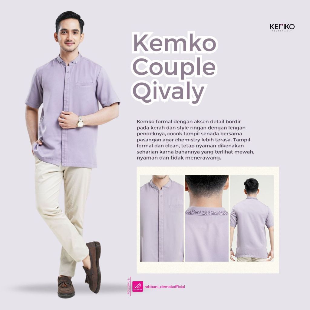 RABBANI - KEMKO COUPLE QIVALY - COUPLE RABBANI - KOLEKSI COUPLE 2026