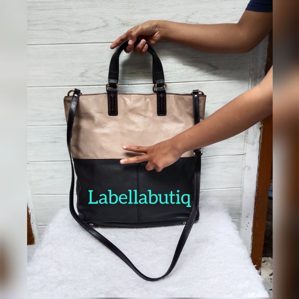 Tote Bag Tas Kulit Luxury Kantor Kerja