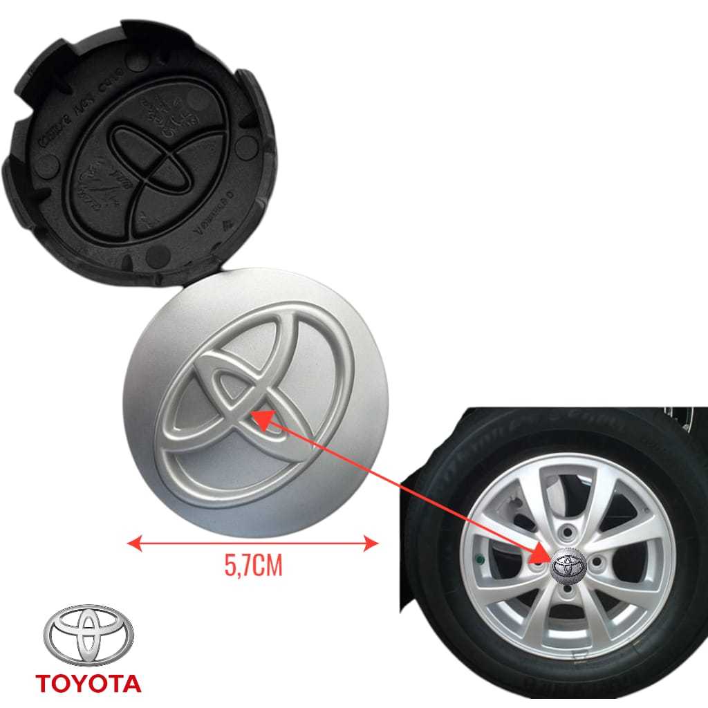 Dop roda tutup velg toyota avanza 2004 sampai 2019