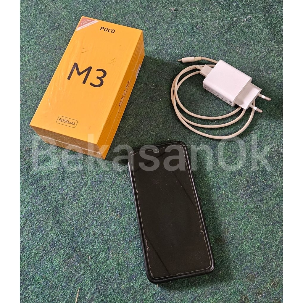 POCO M3 4/64 BLACK SEKEN