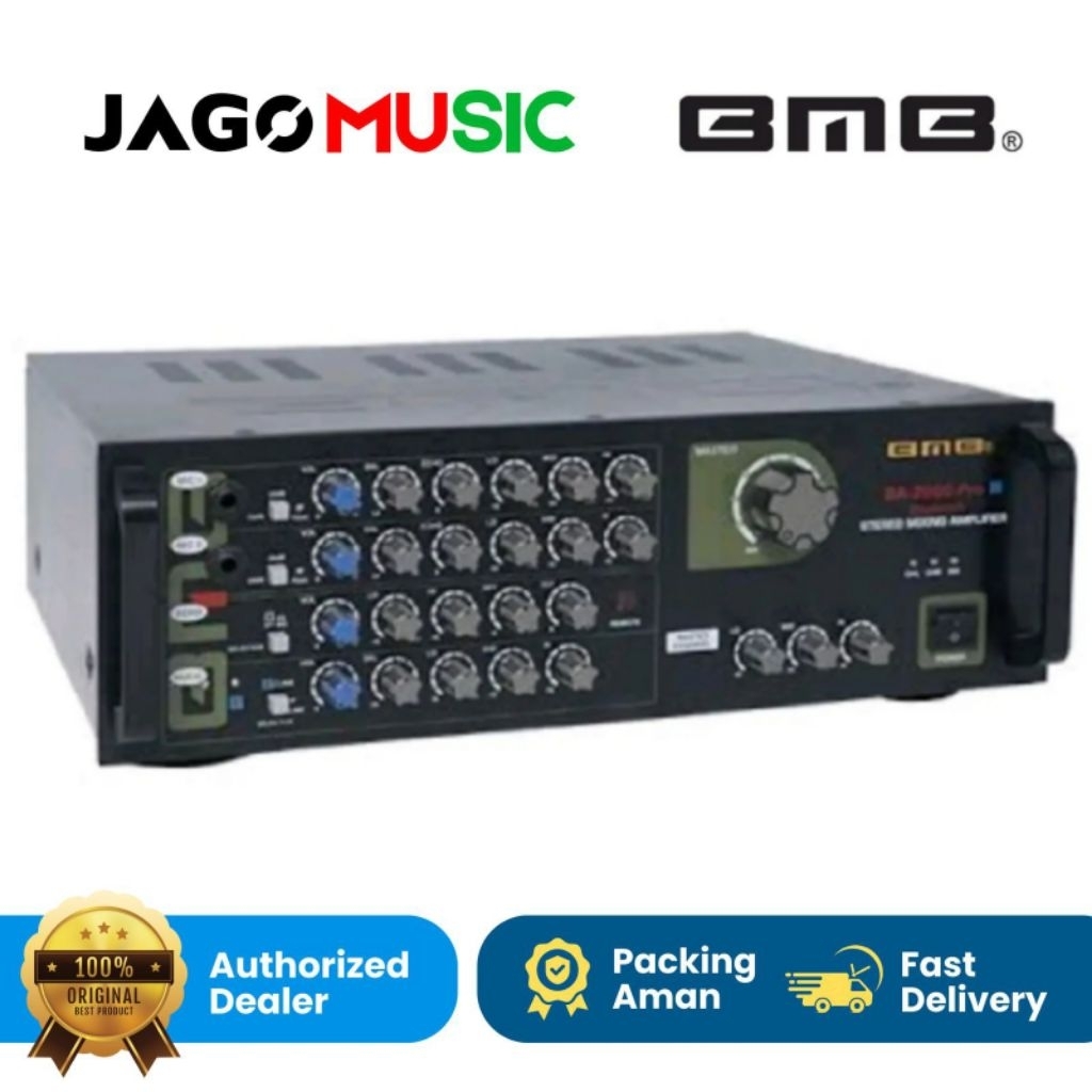 Power Amplifier BMB DA2000PRO BT Power BMB DA 2000 Pro Bluetooth Ori