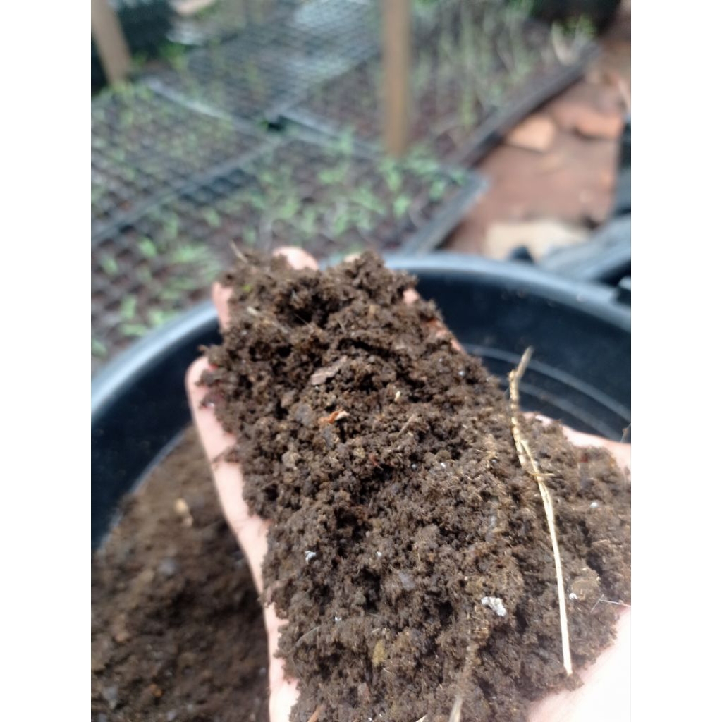 Pupuk Organik kotoran kambing halus fermentasi