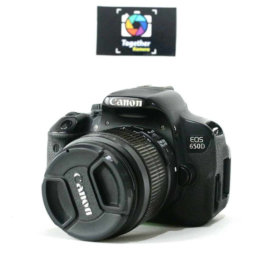 kamera canon 650d kit 18-55mm is second termurah