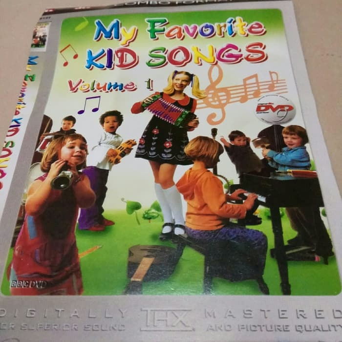 Kaset DVD Lagu Anak English My Favorite Kid Songs