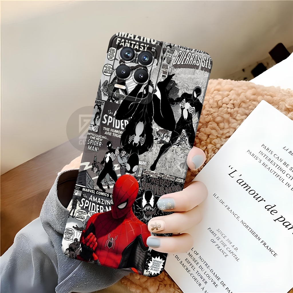 Softcase Hp Realme 8 Pro Fashion Case Spiderman ZELORA Case Realme 8 Pro Casing Realme 8 Pro Kesing 