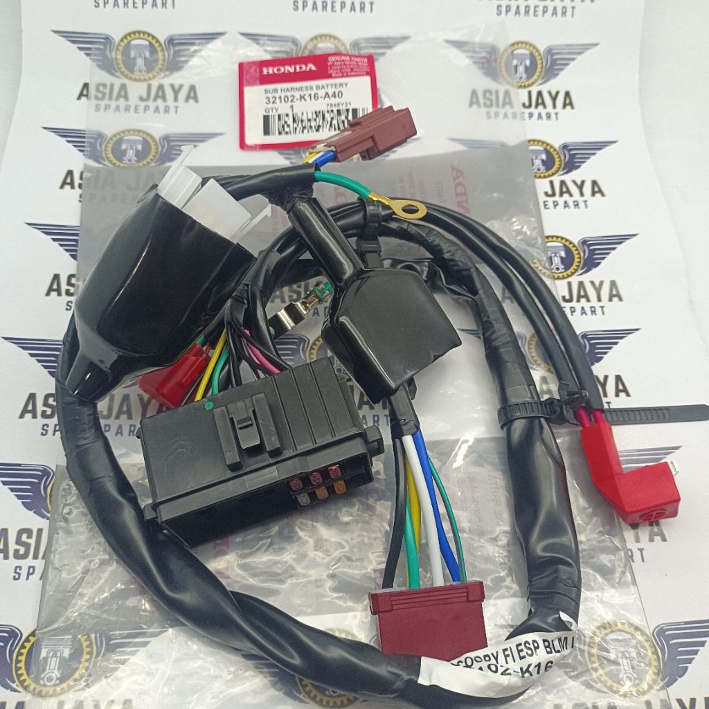 32102-K16-A40 Kabel Aki / Kabel Battre (Sub Harness) Honda Scoopy eSP K16R Original AHM