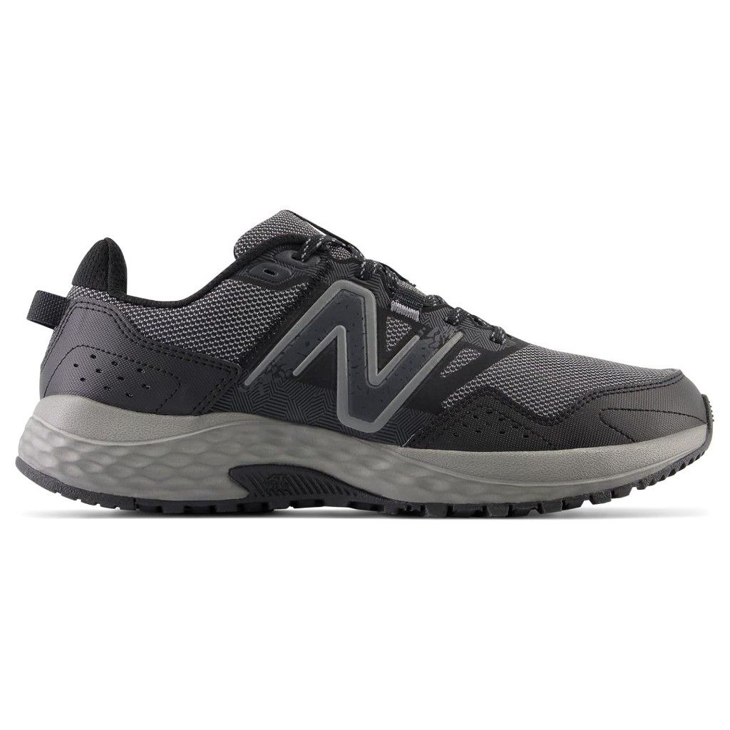 SEPATU OUTDOOR TRAIL RUNNING NB 410v8 BLACK GREY ORIGINAL BIG SIZE 45
