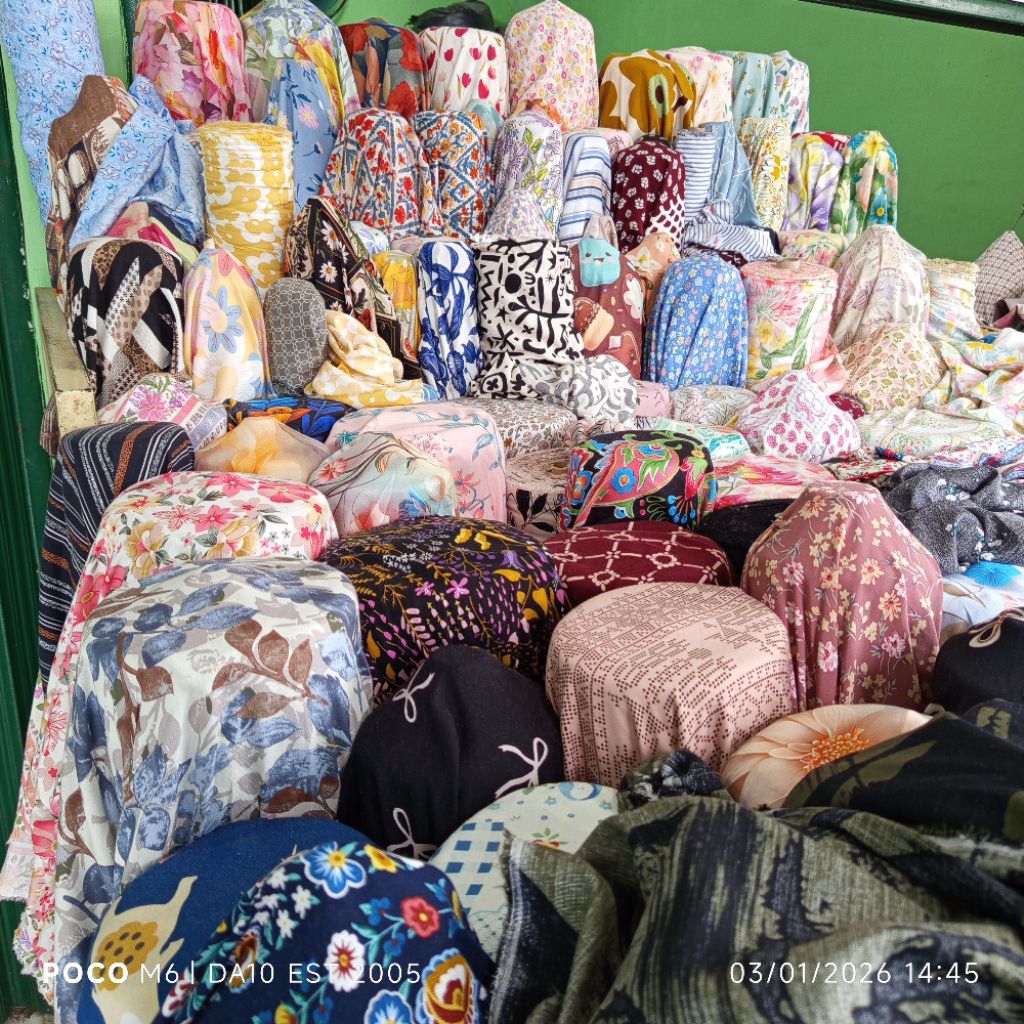 HARGA/0,5 M | KATUN RAYON PREMIUM | KAIN RAYON KEMEJA | KAIN RAYON KATUN MOTIF | BAHAN RAYON MUKENA