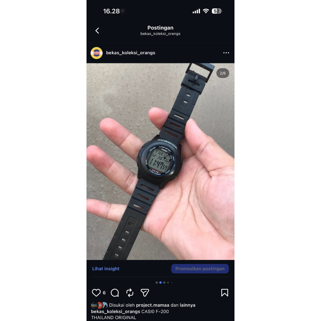 jam digital original second