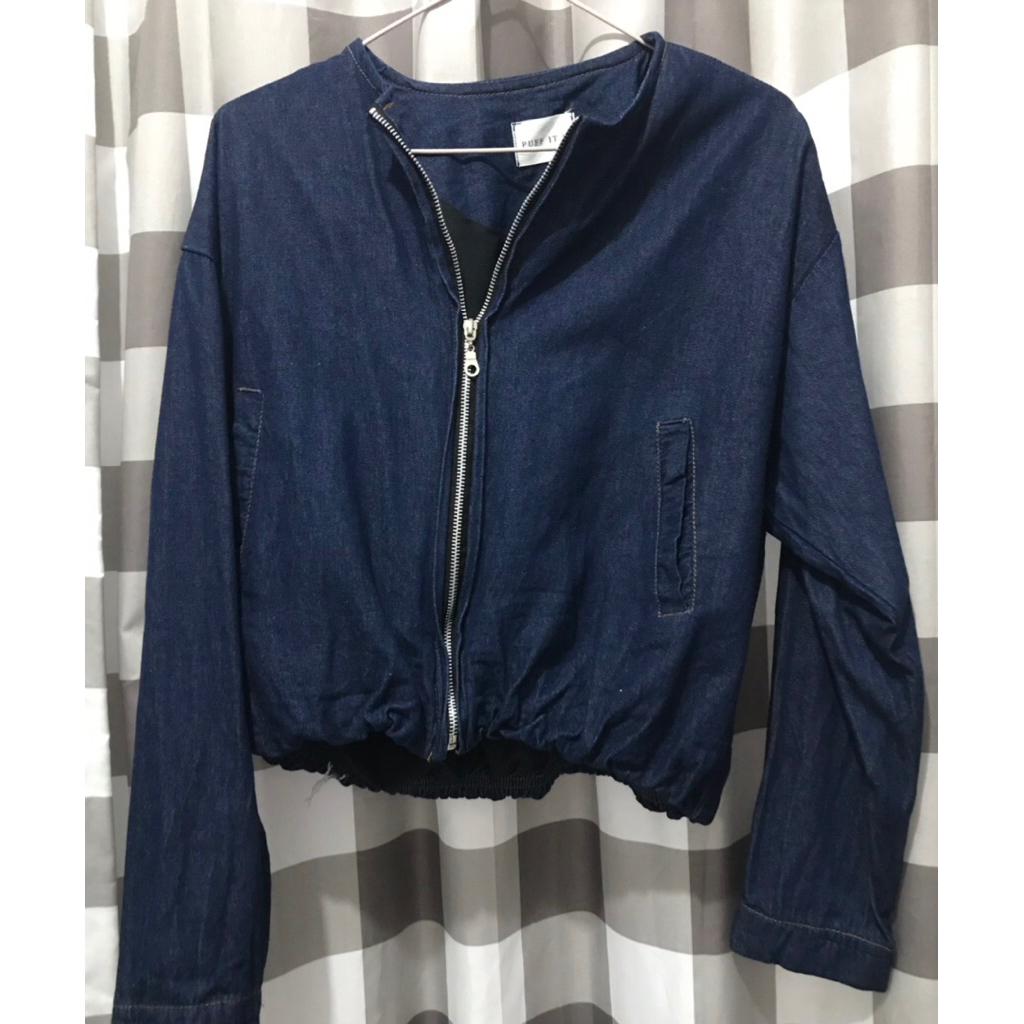 outer denim jeans wanita