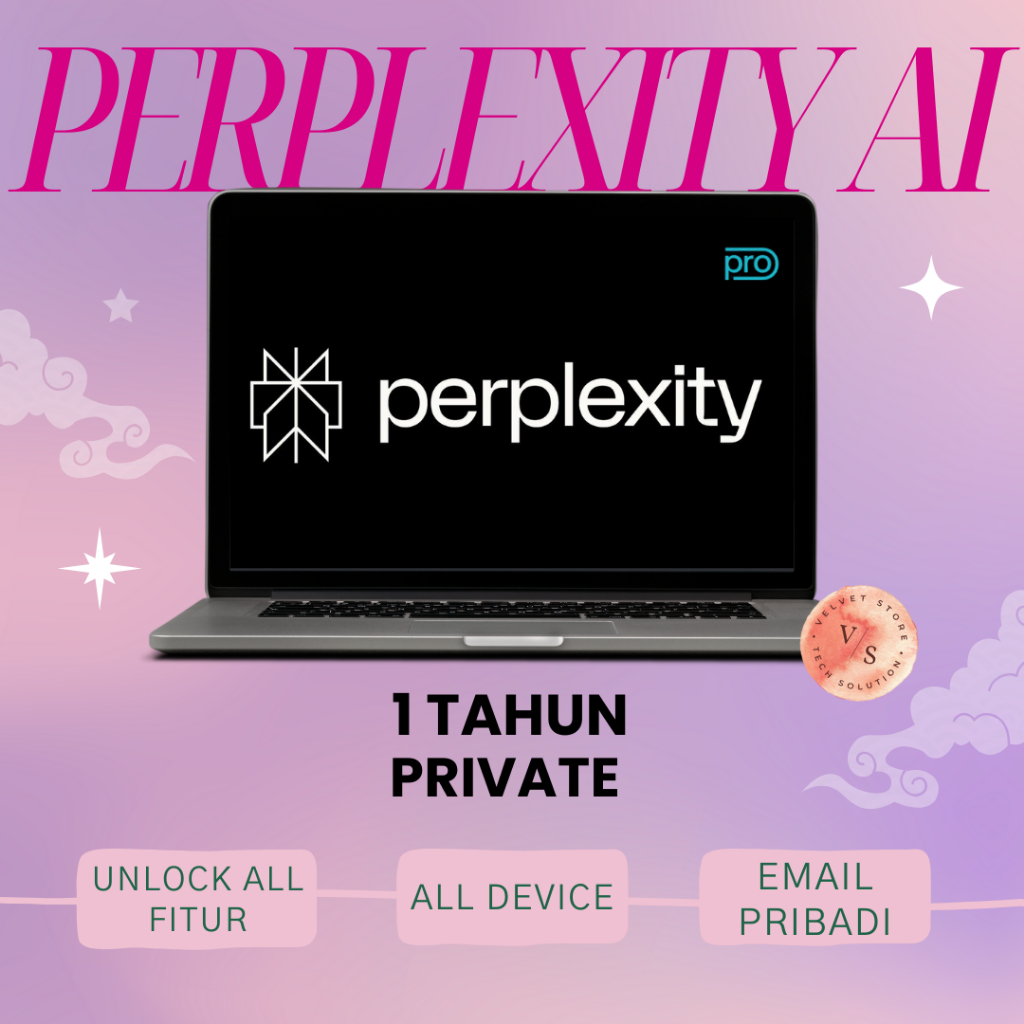 Perplexity AI Pro 1 Tahun Private