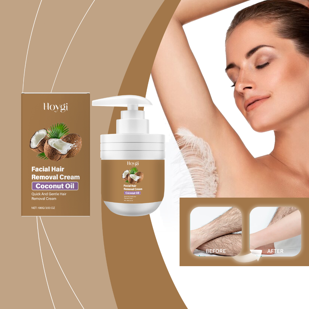 Hoygi Facial Hair Removal Cream 100g Penghilangan Bulu Wajah Penghilangan Bulu Bibir Dan Kumis Krim 