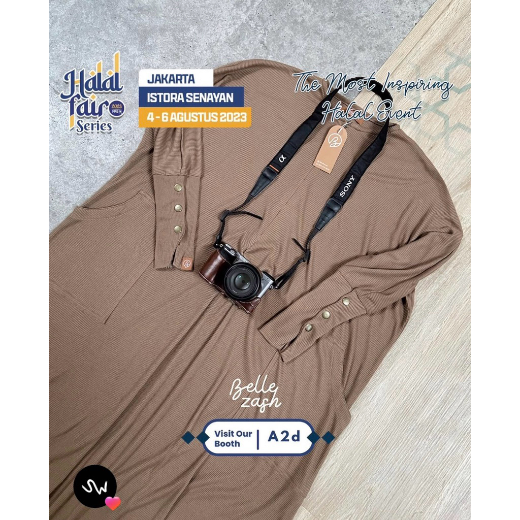 PRELOVED Raline Abaya Tortilla by Bellezash