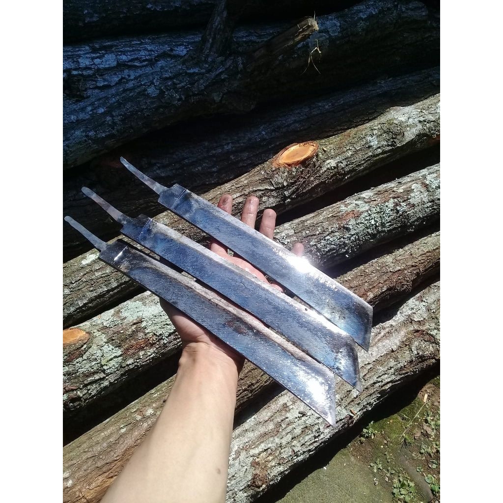 Golok tebas kayu mentahan model kopak rawing