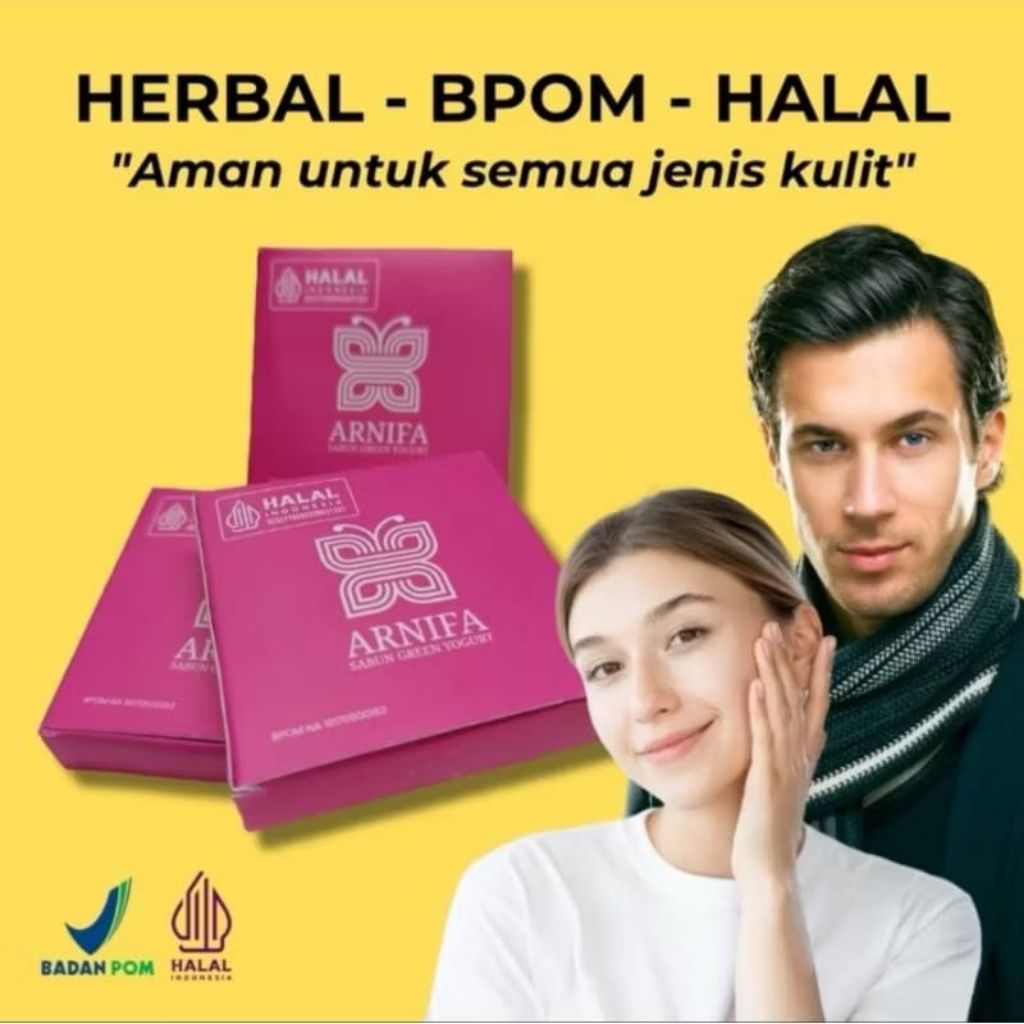 Sabun Muka Glowing Arnifa by Nyrtea Asli Original BPOM | Membersihkan Jerawat | Menghilangkan Noda h