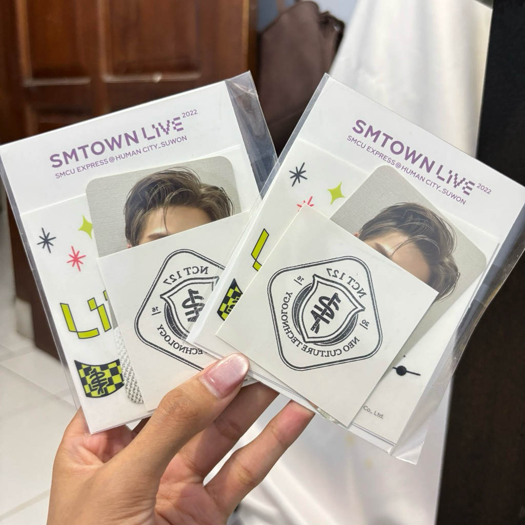 [READY STOCK] PHOTOCARD MD AR TATTO SMTOWN SUWON NCT 127 JAEHYUN SEALED