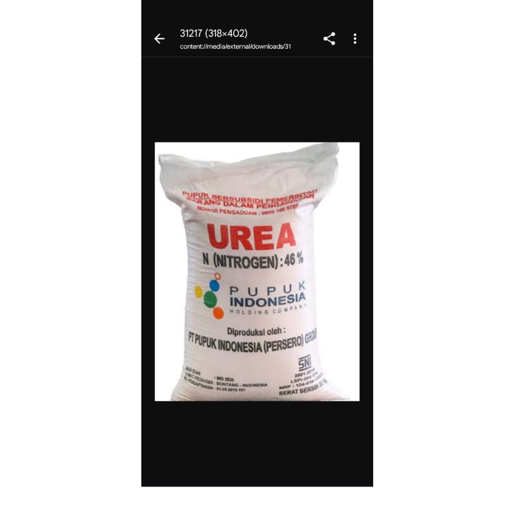 PUPUK UREA N (NITROGEN)