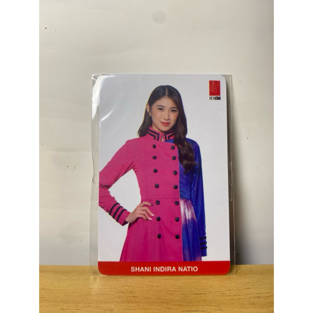 Photocard Official JKT48 Shani Indira Natio - Meet and Greet Nice To See You, Smesco