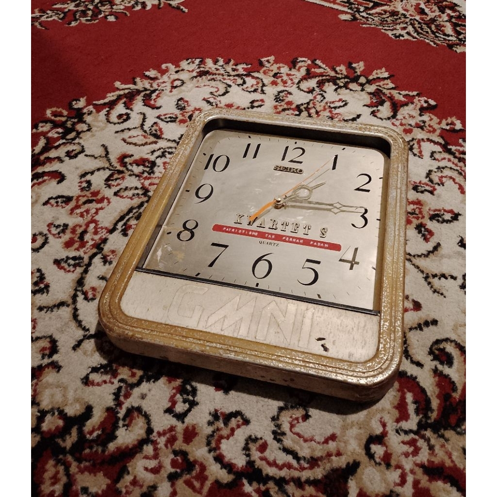 Jam Dinding Seiko Lawas Jadul Antik Vintage