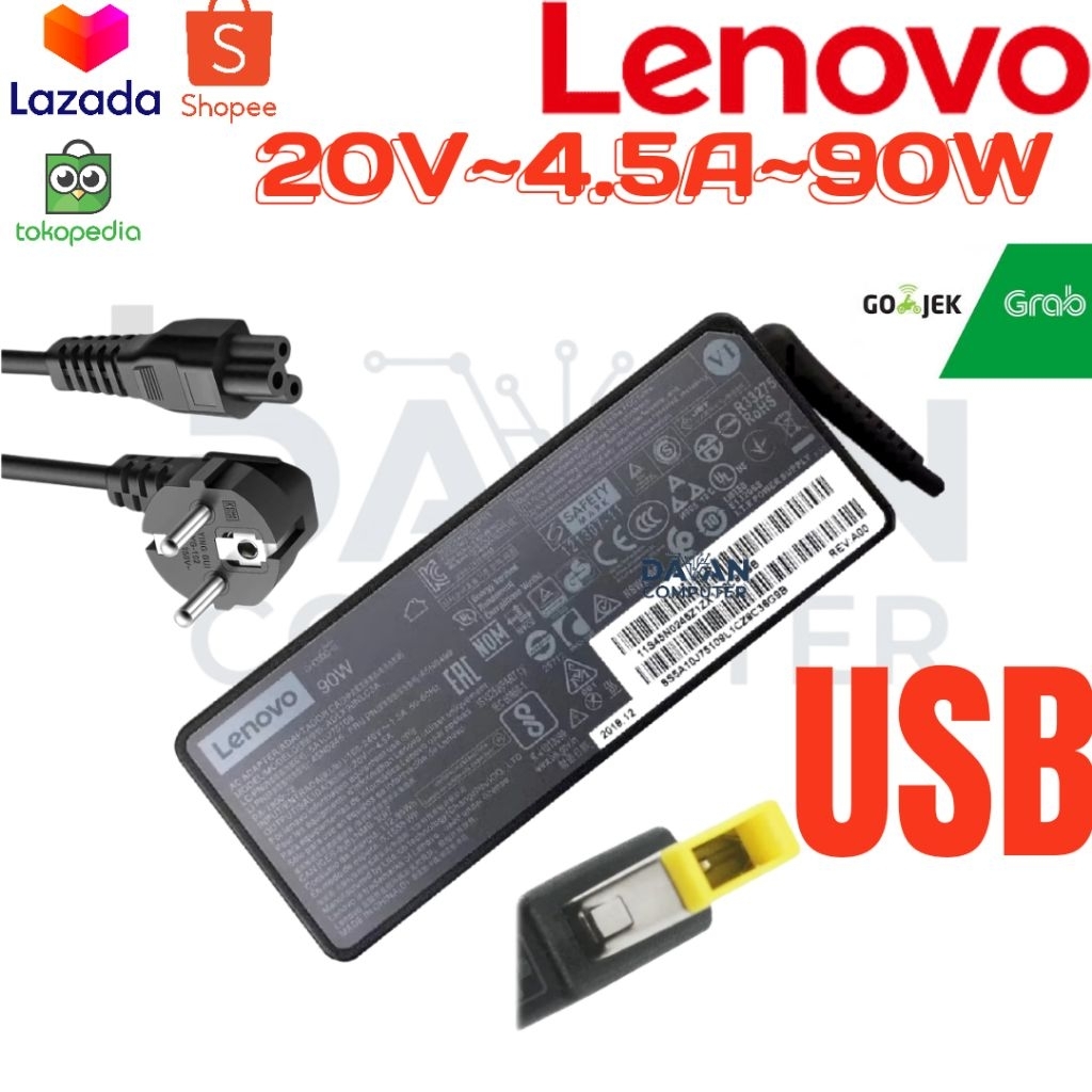 Adaptor charger Len Yoga 730-15IWL 730-15IKB 720-15IKB, Yoga 2 1st||ThinkCentre M920 M910q M910 M900