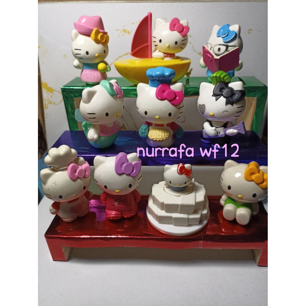 Preloved Mainan Koleksi Hello Kitty