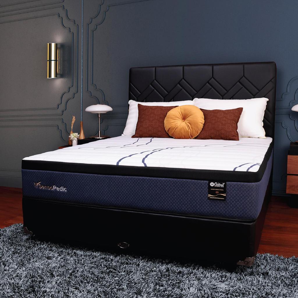 Kasur Central Springbed Type Sensopedic Series Orthopedic Tebal 29 cm (Full Set HB Oasis) - uk 90//1