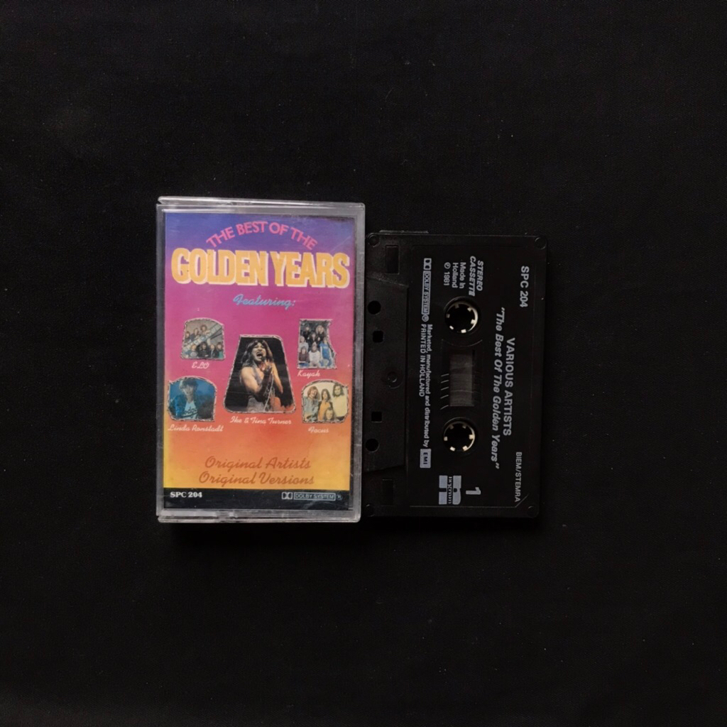 Kaset The Best of The Golden Years - featuring Kayak, Focus, Electric Light Orchestra, etc (Import H