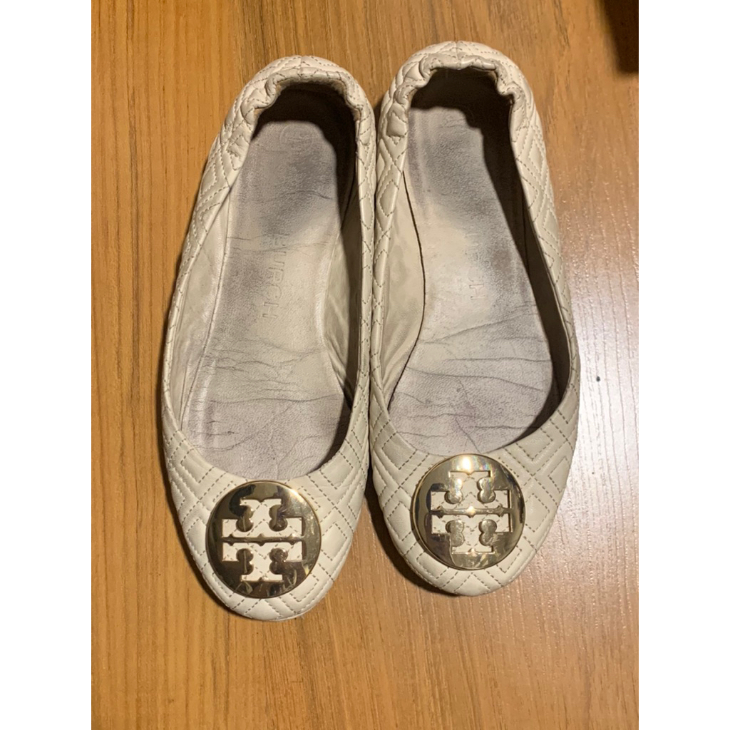 Tory Burch Minnie Travel Ballet Flat Shoes