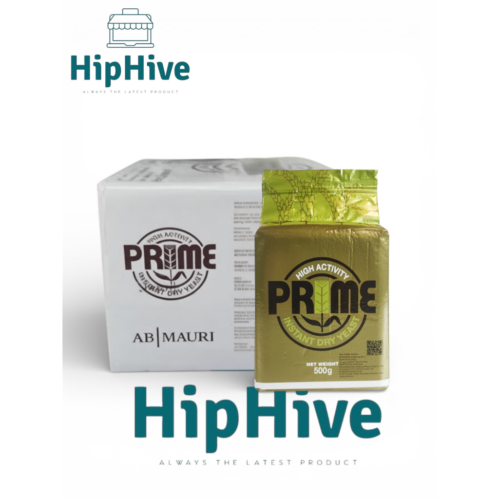 Prime Ragi Kering Instan 10Kg (20 x 500gr) - Berkualitas Tinggi, Cocok untuk Roti Gula Tinggi & Rend