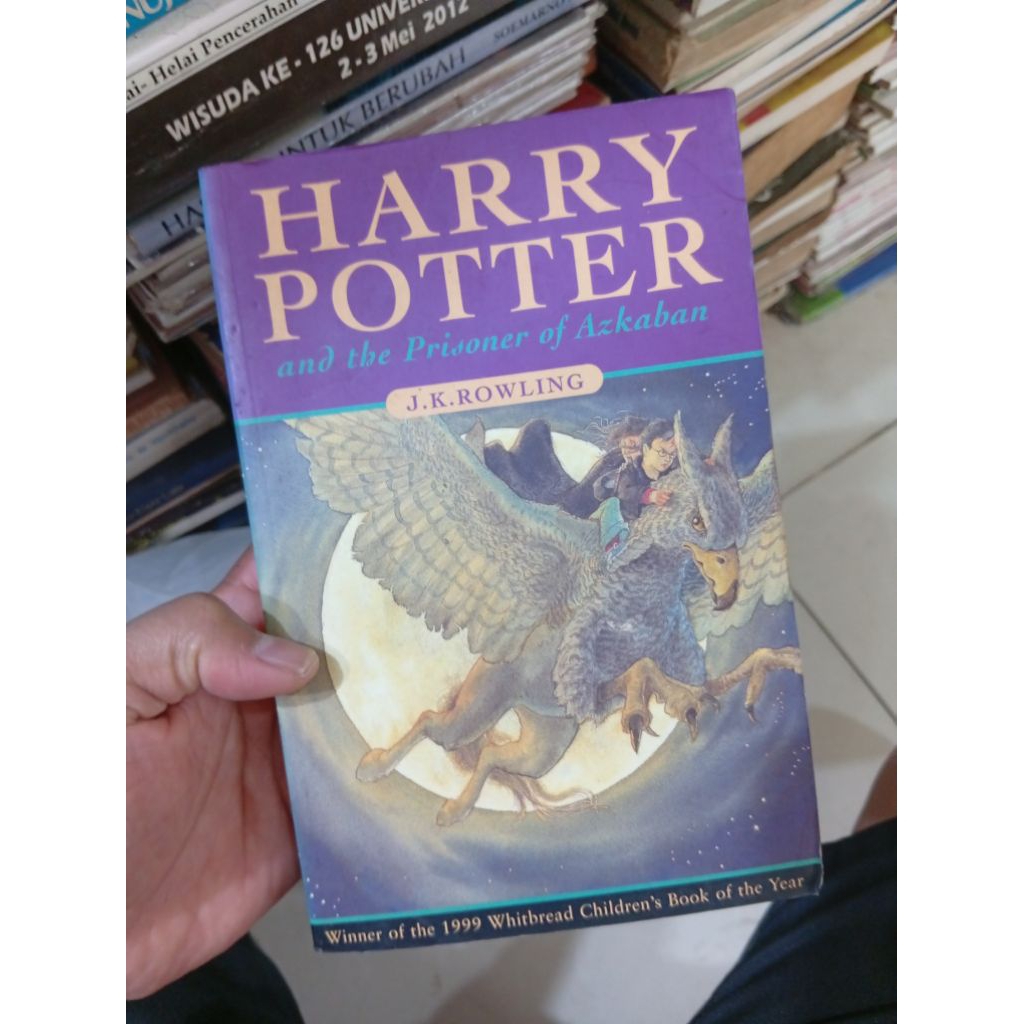 harry potter bahasa inggris no 3 soft caver bekas original