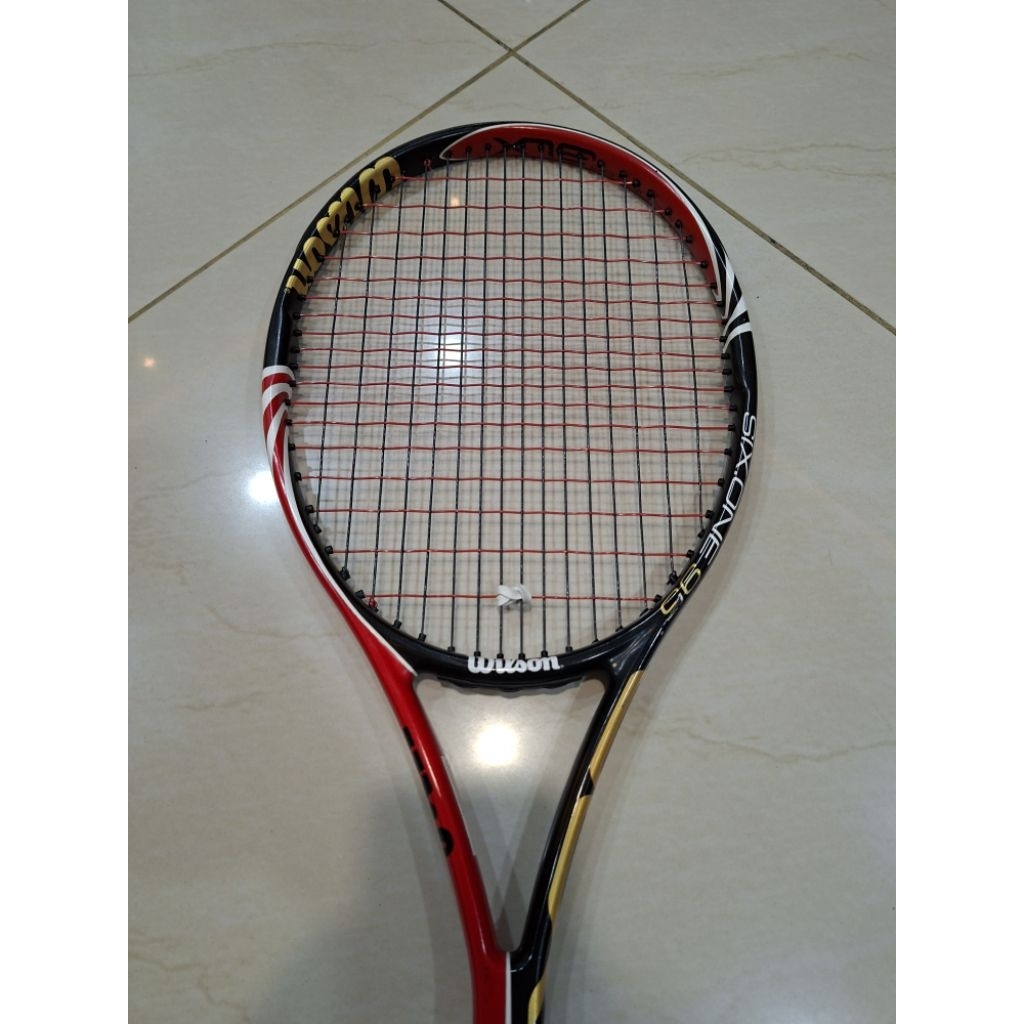 Raket Tenis Wilson Six One 95 BLX ORIGINAL second