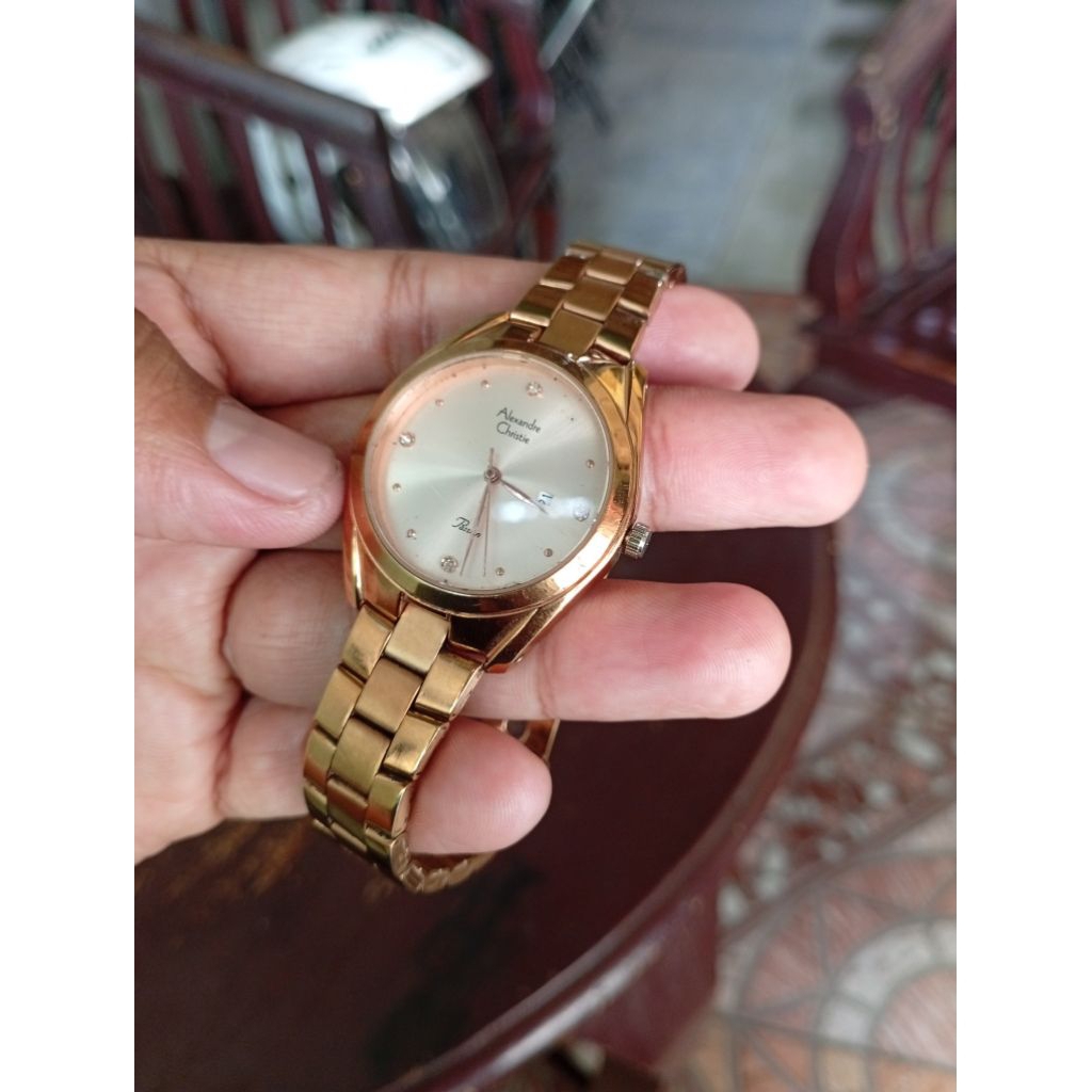 jam tangan Alexandre Christie second ori