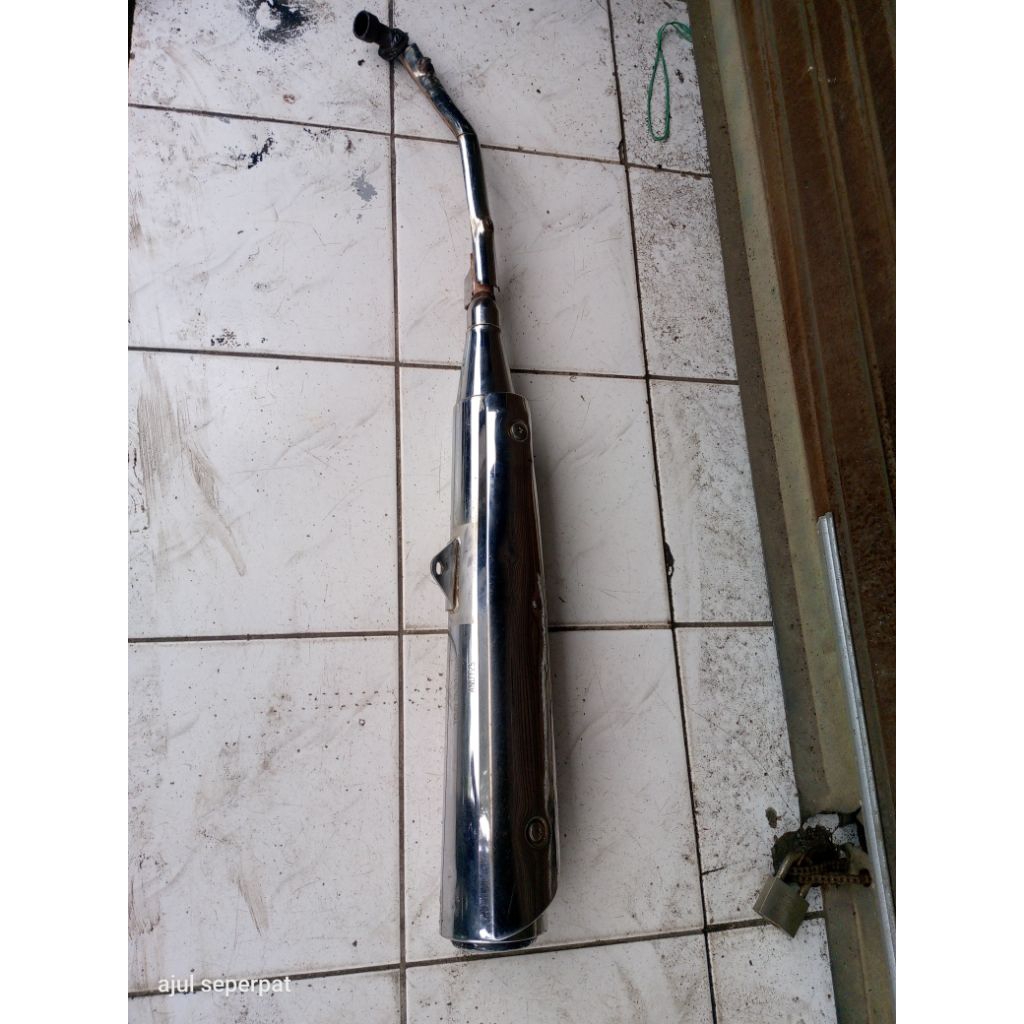 knalpot setandar Honda kirana 125 seken orijinal
