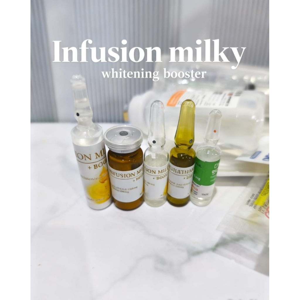 infus milky booster free alat dan dna salmon