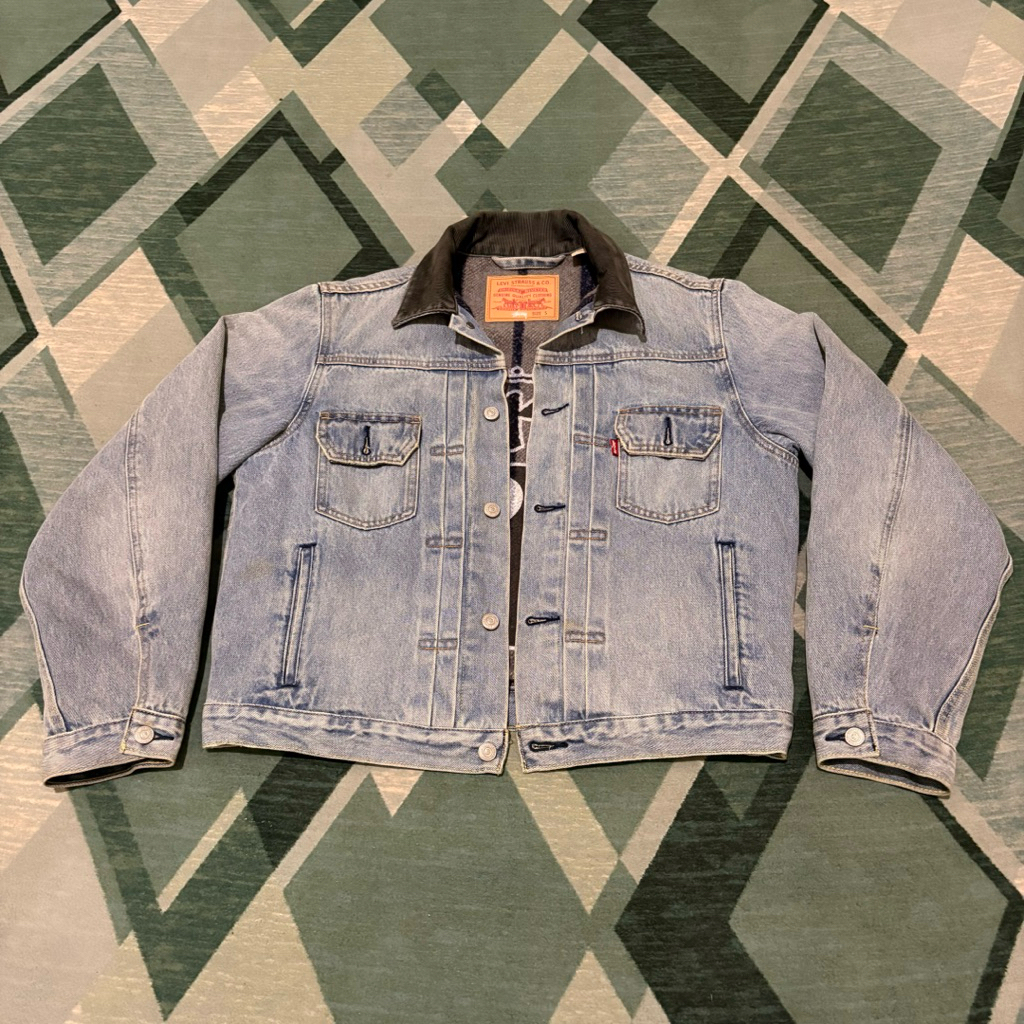 Levi's x Stussy Trucker Denim Jacket Reversible