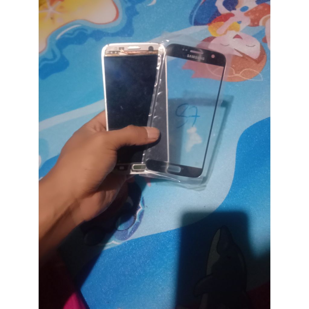 samsung s7 flat minus lcd